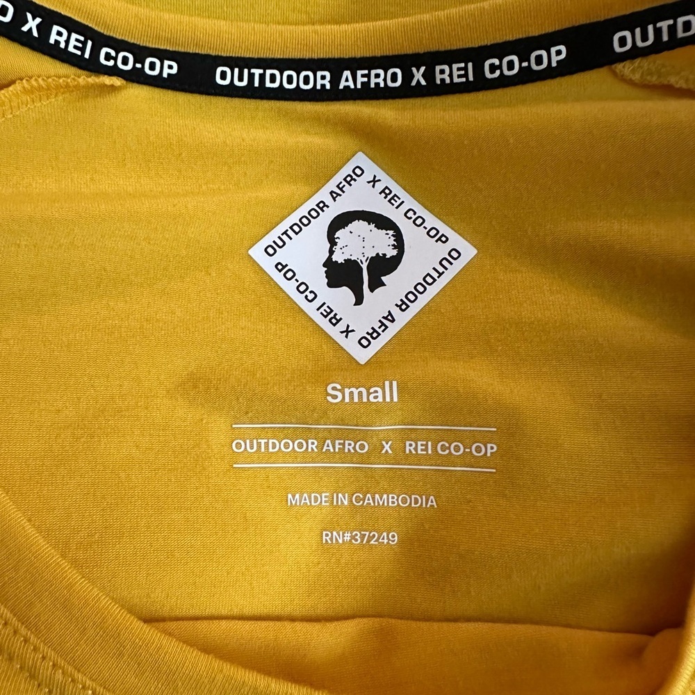 Outdoor Afro X REI Co-Op Tee Small - Picture 6 of 8